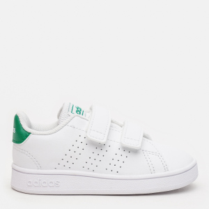 Кеды детские Adidas Advantage I EF0301 27 Ftwwht/Green/Gretwo (4061622828133) лучшая модель в Кривом Роге