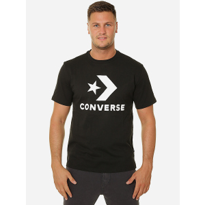 Футболка Converse Star Chevron Tee 10018568-001 M Black (888757217342) ТОП в Кривому Розі