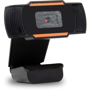 Веб-камера OKey WebCam HD 720P Black/Orange (WB100) краща модель в Кривому Розі