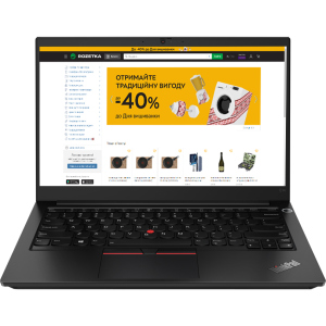 Ноутбук Lenovo ThinkPad E14 Gen 2 (20TA002JRT) Black ТОП в Кривом Роге
