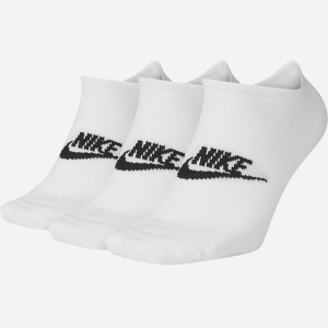 Набір шкарпеток 3 пари Nike SK0111-100 U NK NSW EVERYDAY ESSENTIAL NS 3PR (46-50) Білий (193145890787) в Кривому Розі