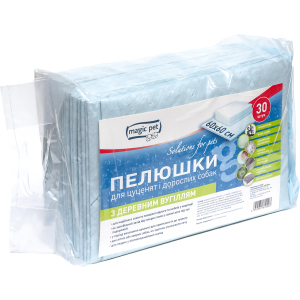 Пеленки Magic Pet с древесным углем 60 х 60 см 30 шт (10003 / 6952981610010) в Кривом Роге