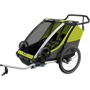 Коляска мультиспортивна Thule Chariot Cab 2 Chartreuse (TH10204003) в Кривому Розі