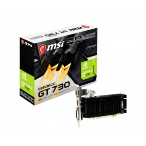 Відеокарта GF GT 730 2GB DDR3 MSI (N730K-2GD3H/LPV1) ТОП в Кривому Розі