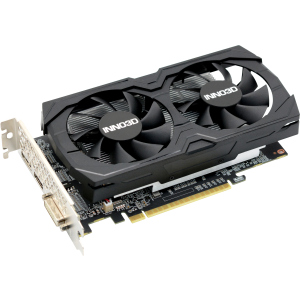 INNO3D PCI-Ex GeForce GTX 1050 TI Twin X2 D5 4G 4GB GDDR5 (128bit) (1392/7000) (DVI, HDMI, DisplayPort) (N105K-2DDV-M5CM) в Кривому Розі