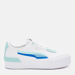 Кеды Puma Carina Lift Shadow 38191502 38.5 (5.5) 24.5 см Puma White-Eggshell Blue (4063699818697) ТОП в Кривом Роге