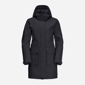 Парку Jack Wolfskin Fierce Wind Parka W 1114201-6000 XS Чорна (4060477917368)