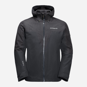 Куртка Jack Wolfskin Dna Rhapsody 3In1 M 1114721-6350 XL Темно-сіра (4060477919669) ТОП в Кривому Розі