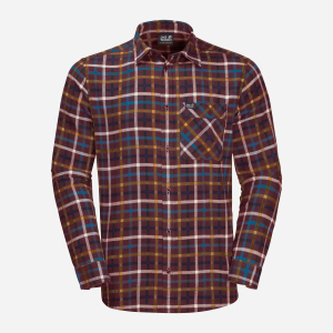 Рубашка Jack Wolfskin Fraser Island Shirt 1402522-8222 XL Бордовая (4060477933016) в Кривом Роге