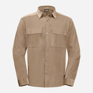 Рубашка Jack Wolfskin Nature Shirt M 1403571-5020 M Бежевая (4060477934020) лучшая модель в Кривом Роге