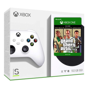 Microsoft Xbox Series S 512Gb + GTA V Premium Edition (російська версія) краща модель в Кривому Розі