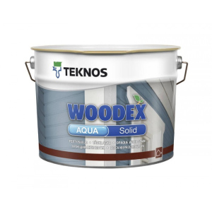 купить Антисептик Teknos WOODEX AQUA SOLID ( Текнос ВУДЕКС АКВА СОЛИД ) 9 л морилка для дерева