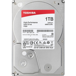 Жорсткий диск Toshiba P300 1TB 7200rpm 64MB HDWD110UZSVA 3.5 SATA III рейтинг