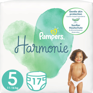 Подгузники Pampers Harmonie Размер 5 (11-16 кг) 17 шт (8006540156315) в Кривом Роге