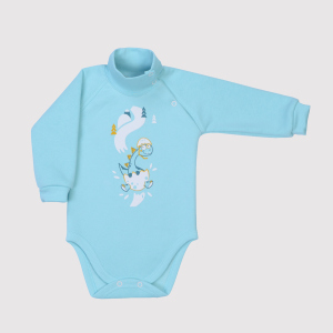 купити Боді-гольф утеплений Baby Veres 102-3.101-13-4910 Blue Tint 80 см М'ятний (2000994470238)