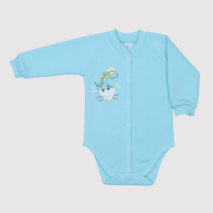 Боди утепленное Baby Veres 102.101-13-4910 Blue Tint 74 см Мятное (2000994470153) в Кривом Роге