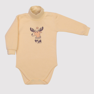 Боди-гольф утепленный Baby Veres 102-3.100-12-0715 Double Cream 86 см Желтый (2000994469973) лучшая модель в Кривом Роге