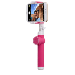 Селфи-монопод Momax Selfie Hero KMS7D NEW Bluetooth Selfie Pod 100cm Pink