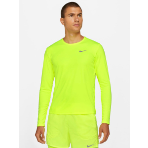 Чоловічий лонгслів Nike M Nk Df Uv Miler Top Ls DD4576-702 XL (195239399626) в Кривому Розі