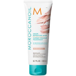 Маска с эффектом цвета MoroccanOil Color Depositing Mask цвет Rose Gold 200 мл (7290113140646) лучшая модель в Кривом Роге