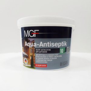 Лазур-антисептик для дерева MGF AQUA-ANTISEPTIK 10 л в Кривому Розі