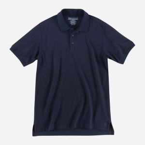 Поло тактичне 5.11 Tactical Tactical Utility Short Sleeve Polo 41180-724 XL Dark Navy (2000980473755) краща модель в Кривому Розі