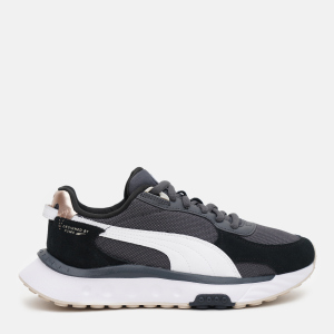 Кроссовки Puma Wild Rider Soft Metal Wn s 38190002 40 (6.5) 25.5 см Ebony-Puma Black (4063699836868) лучшая модель в Кривом Роге