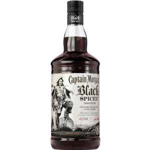 Ромовый напиток Captain Morgan Spiced Black 1 л 40% (5000281034980) ТОП в Кривом Роге