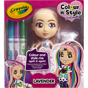 Набор для творчества Crayola Colour n Style Стильные девчонки Лаванда (918940.005) (8720077189409) лучшая модель в Кривом Роге