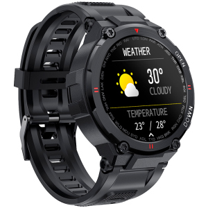 Смарт-годинник Gelius Pro G-WATCH GP-SW008 Bluetooth Call IPX7 Black (2099900873041) краща модель в Кривому Розі