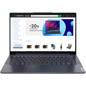 хорошая модель Ноутбук Lenovo Yoga Slim 7 14ITL05 (82A300KVRA) Slate Grey