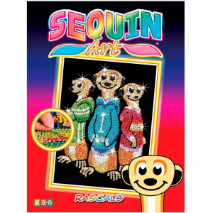 Набір для творчості Sequin Art Red Rascals Meerkats 25х34 см (SA1008) рейтинг