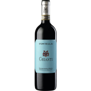 Вино Fontella Chianti червоне сухе 0.75 л 12.0% (8003545000421) краща модель в Кривому Розі