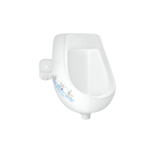 Пісуар підвісний дитячий Qtap Baby 420х300х465 White з малюнком QT2388U460EWD краща модель в Кривому Розі