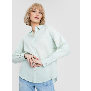 Рубашка O'STIN Casual DXECPQIFTB-41 XL Мятная (2990022588007) ТОП в Кривом Роге