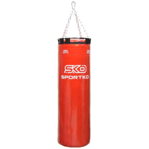 Мішок боксерський Sportko PVC Класик 85 см з кільцем Червоний (SP-6417P4) ТОП в Кривому Розі