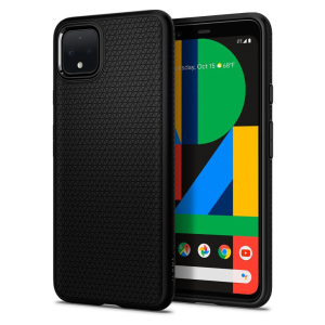 Чехол Spigen для Google Pixel 4 XL - Liquid Air, Matte Black в Кривом Роге