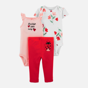 Комплект (боди 2 шт + леггинсы) Carters 1K443210 86 см 600 R Red (194135099302) лучшая модель в Кривом Роге