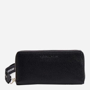 купити Гаманець жіночий Calvin Klein Jeans Zip Around W/Wristlet K60K608254-BDS ​​Чорний (8719854188971)