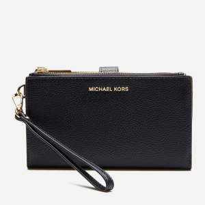 Жіночий гаманець шкіряний Michael Kors JET SET DBLZP WRISTLET 34F9GAFW4L001 Чорний (800070099690) краща модель в Кривому Розі