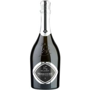 Вино ігристе Le Manzane "Balbinot" Prosecco Doc Exclusive Brut біле, брют 0.75 л 11.5% (8033040890135) ТОП в Кривому Розі