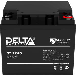 Акумуляторна батарея Delta DT 1240 12V 40Ah AGM ТОП в Кривому Розі