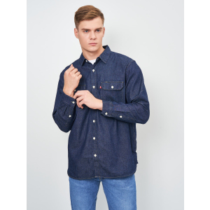 Рубашка джинсовая Levi's Jackson Worker 19573-0135 L Lt Wt Cotton Hemp Rinse (5400898766098) лучшая модель в Кривом Роге