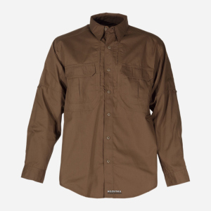 Сорочка тактична 5.11 Tactical Taclite Pro Long Sleeve Shirt 72175 XL Battle Brown (2000980353798) в Кривому Розі