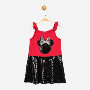 Сарафан Disney Minnie Mouse MN15539 92 см Червоний із чорним (8691109789648) краща модель в Кривому Розі