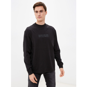 Жіночий лонгслів Calvin Klein Ls Tee J30J318732-BEH L Pvh Black (8719854845485) краща модель в Кривому Розі