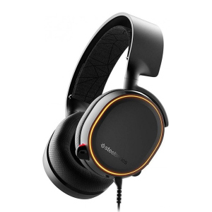 Игровая гарнитура SteelSeries Arctis 5, black 2019 Edition (61504) надежный