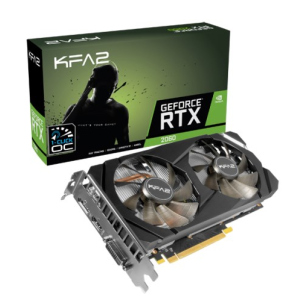 Відеокарта KFA2 GeForce RTX 2060 (1-Click OC) (26NRL7HPX7OK) краща модель в Кривому Розі