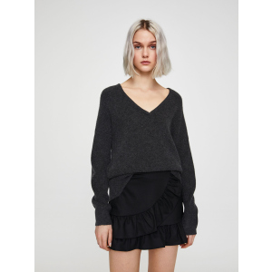 Пуловер Pull & Bear 5553/320/807 S Серый (SZ05553320807026) лучшая модель в Кривом Роге