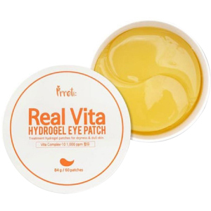 Гидрогелевые патчи для глаз Prreti Real Vita Hydrogel Eye Patch с витамином С 60 шт (8809541199240) лучшая модель в Кривом Роге